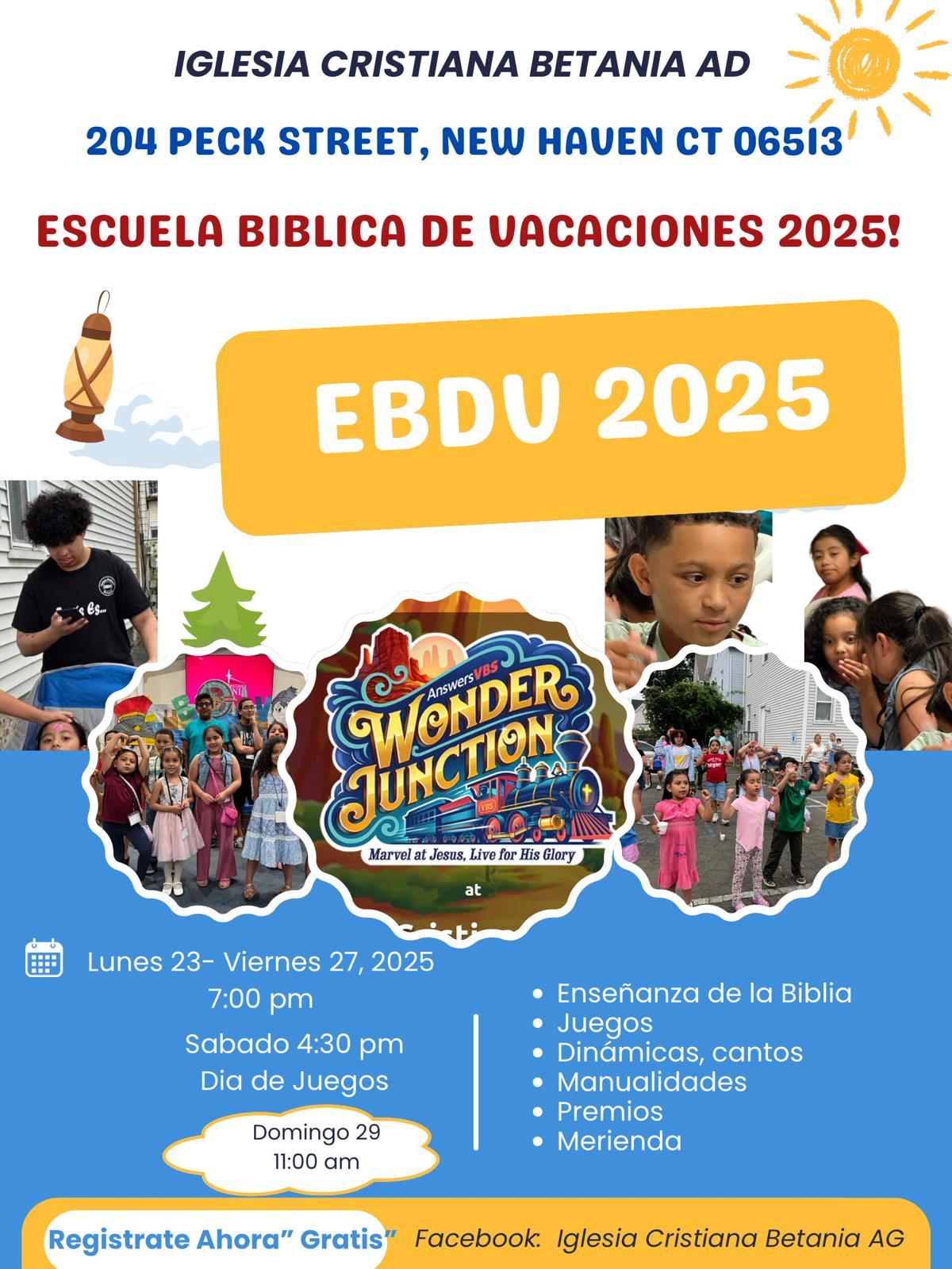 Escuela Bíblica de Vacaciones 2025