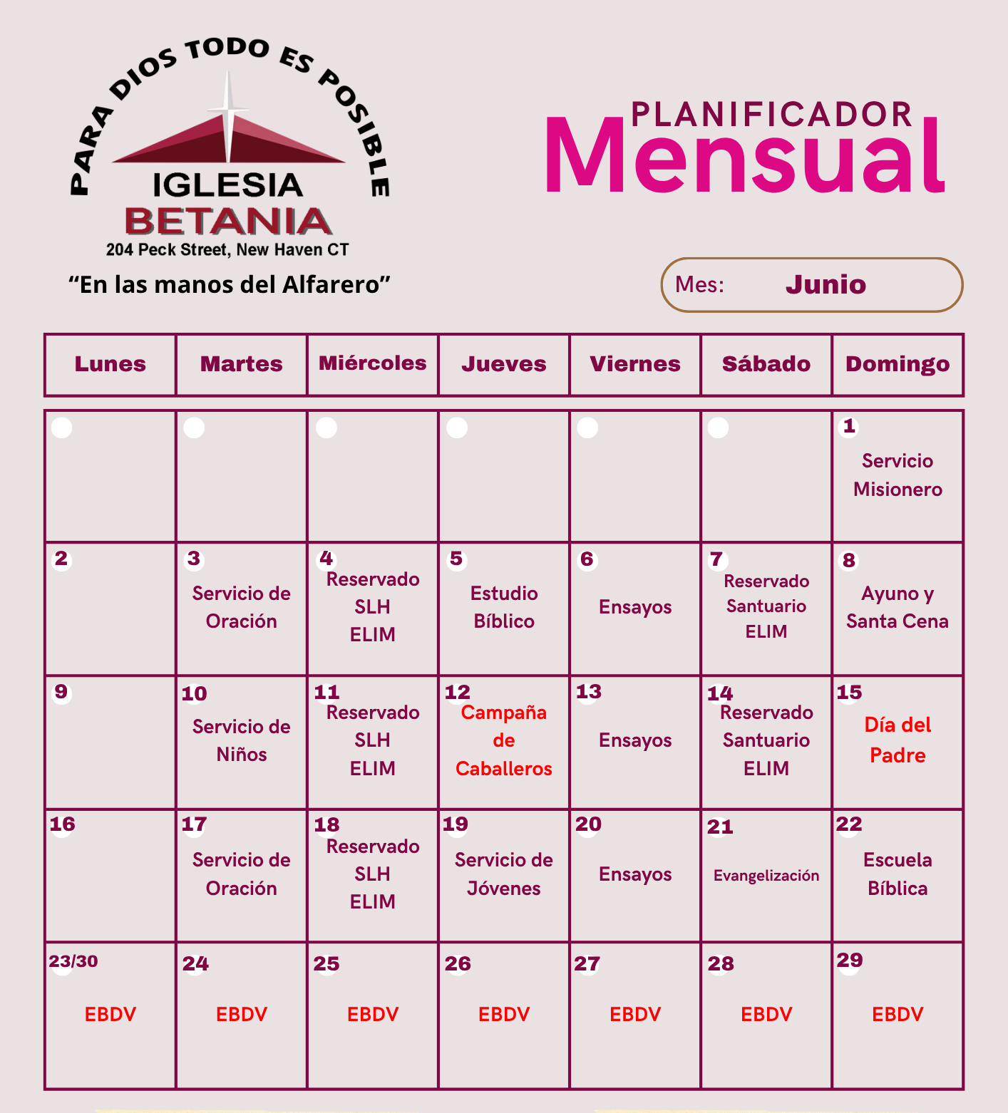 Programa Junio 2025